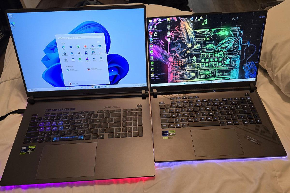 مقایسه لپ تاپ گیمینگ ایسوس ROG Strix G16 و ROG Strix G16