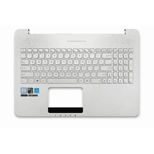 قاب C لپ تاپ ASUS N552 نقره‌ای