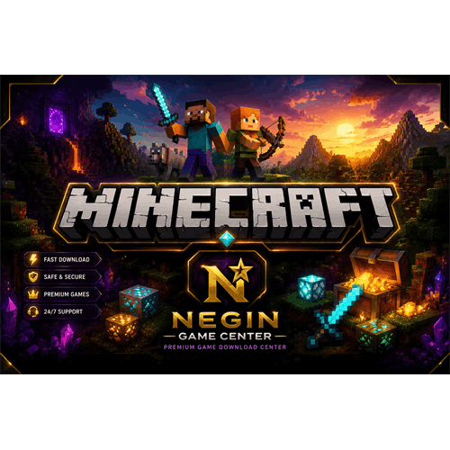 نصب بازی Minecraft برای کامپیوتر