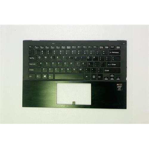 قاب C لپ تاپ Sony SVP132A1CW به همراه کیبورد بک لایت (مشکی)