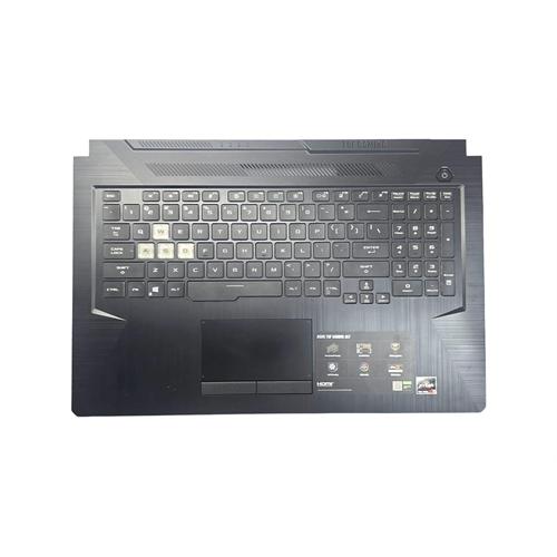 رسقاب C لپ تاپ ASUS TUF Gaming FX706 به همراه تاچ پد و کیبورد اورجینال رو دستگاهی در حد نوانه جدید