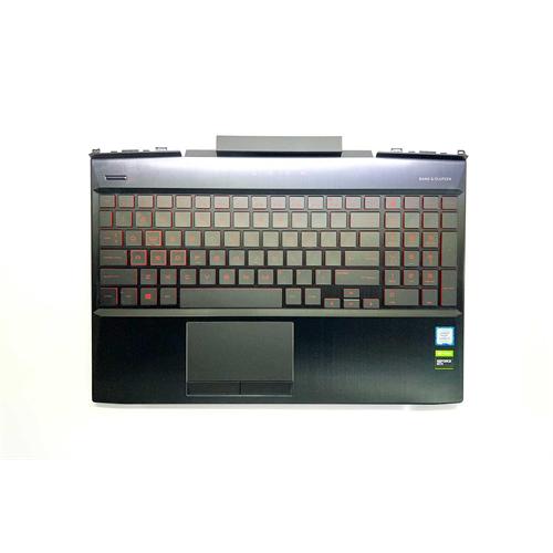 قاب C و کیبورد اورجینال رودستگاهی HP Omen 15‑dc157tx