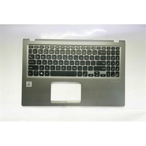 قاب C و کیبورد اورجینال لپ‌تاپ ASUS X509 رنگ نوک‌مدادی