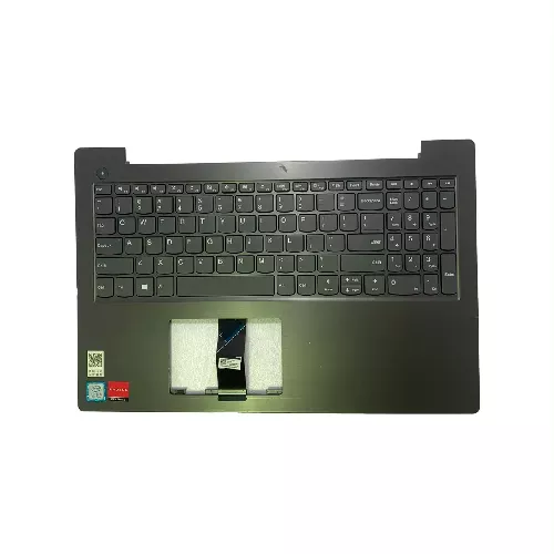 قاب C با کیبورد لپ‌تاپ Lenovo V330 خاکستری | Original + NumPad (Minor Defect)