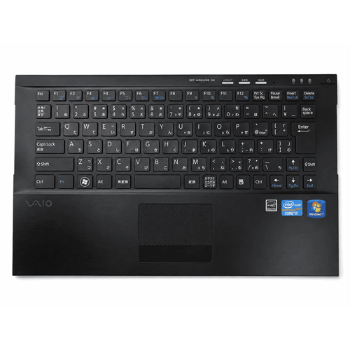 قاب C و کیبورد تاچ پد لپ تاپ Sony Vaio VPC-Z2