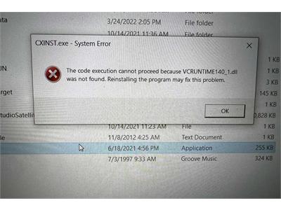 رفع خطای VCRUNTIME140_1.dll هنگام نصب یا اجرای نرم‌افزار CATIA در ویندوز