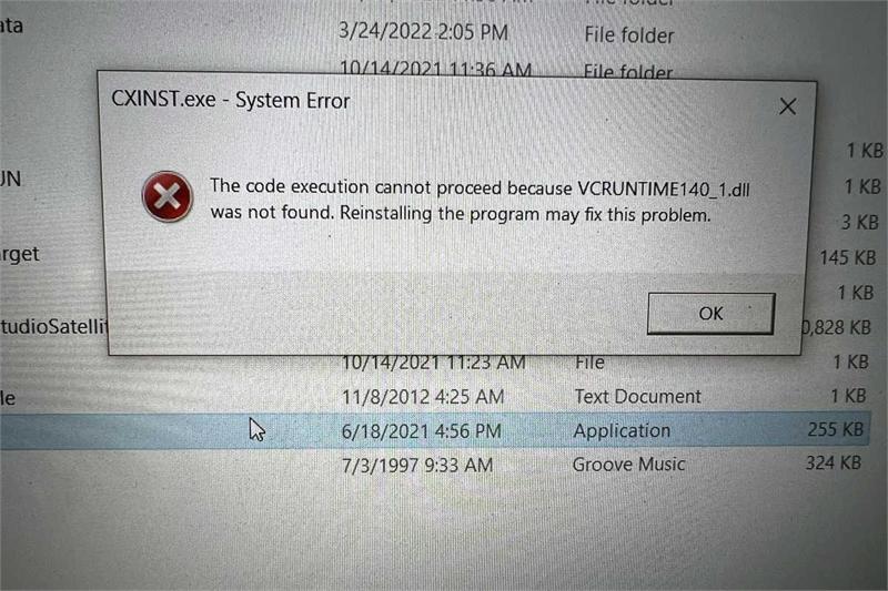 رفع خطای VCRUNTIME140_1.dll هنگام نصب یا اجرای نرم‌افزار CATIA در ویندوز
