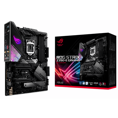 مادر بورد ASUS ROG Z390 استوک DDR4 سوکت LGA 1151 با پنل پشت کیس