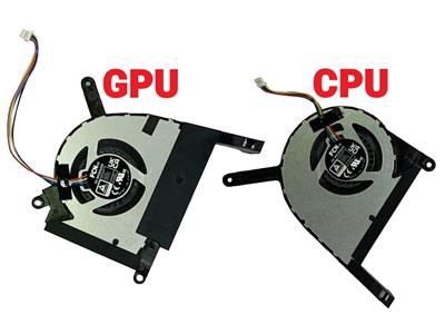 فن GPU و فن CPU لپ تاپ Asus FX507ZC (Original OEM Stock)
