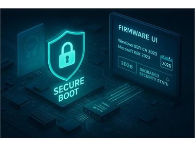 بررسی Secure Boot و گواهی Windows UEFI CA 2023