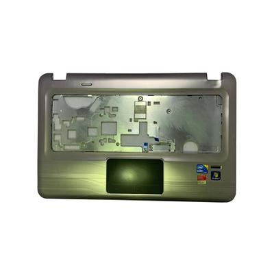 قاب C لپ‌تاپ HP Pavilion dv6-6000 | تاچ‌پد + فینگرپرینت + دکمه پاور | اورجینال OEM استوک (نقره‌ای)