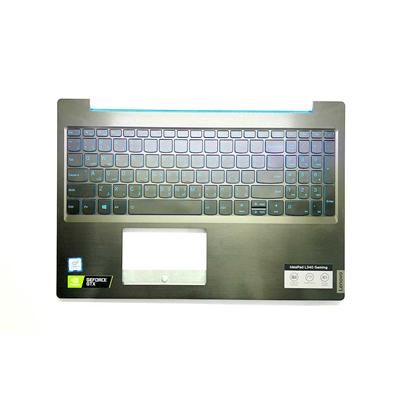 قاب C و کیبورد اورجینال Lenovo IdeaPad L340‑15IRH بک لایت دار نوک مدادی نوشته آبی