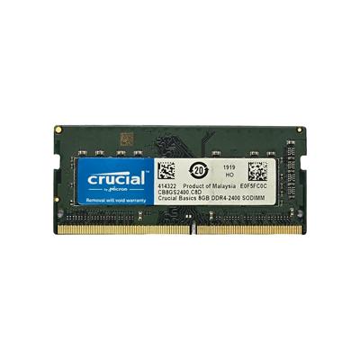 رم لپتاپ 8 گیگابایت DDR4 باس 2400 برند CRUCIAL اورجینال رو دستگاهی